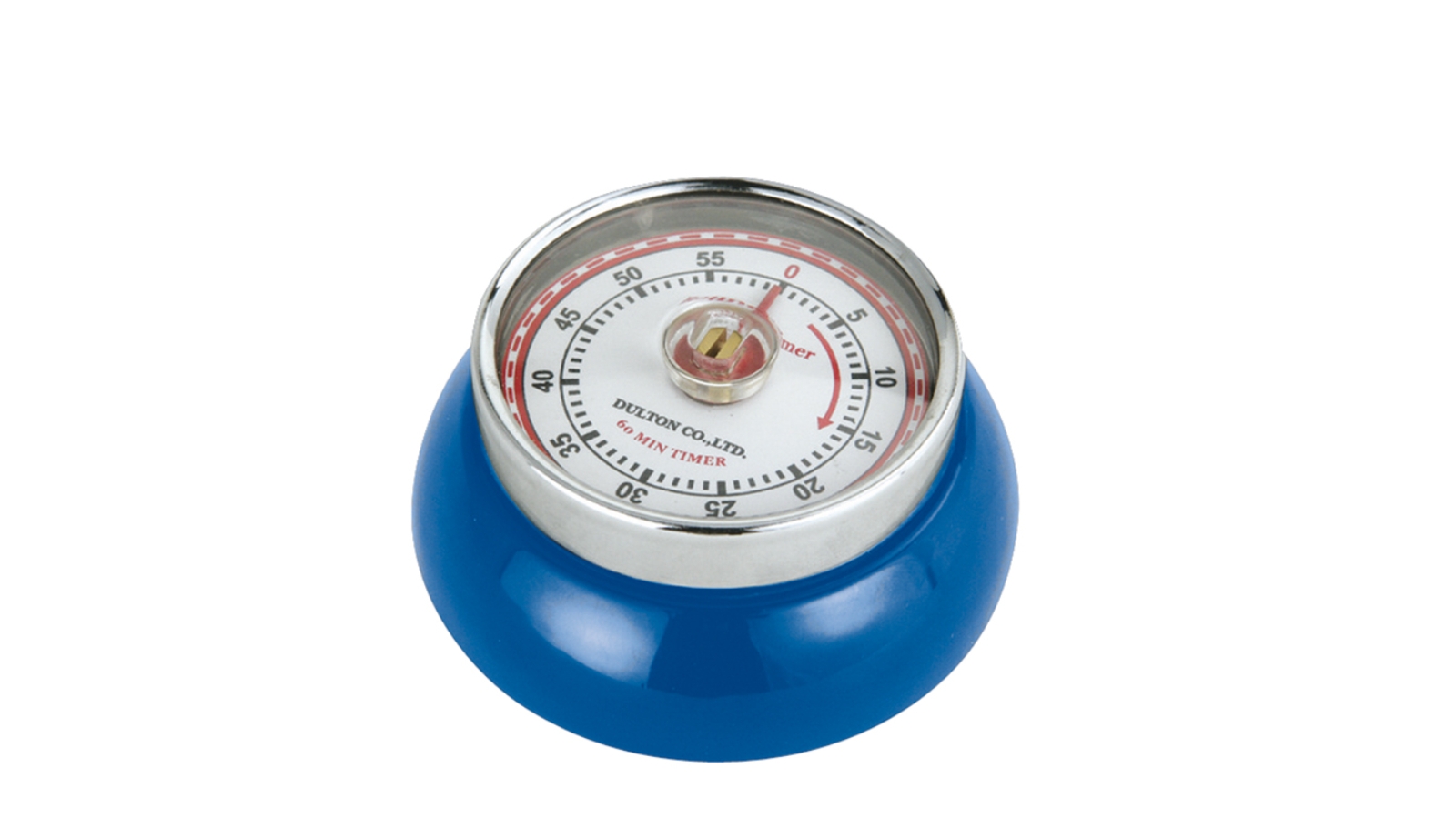 Zassenhaus Speed Kitchen Timer with Magnet Enameled Steel Royal Blue - 3 x 7cm