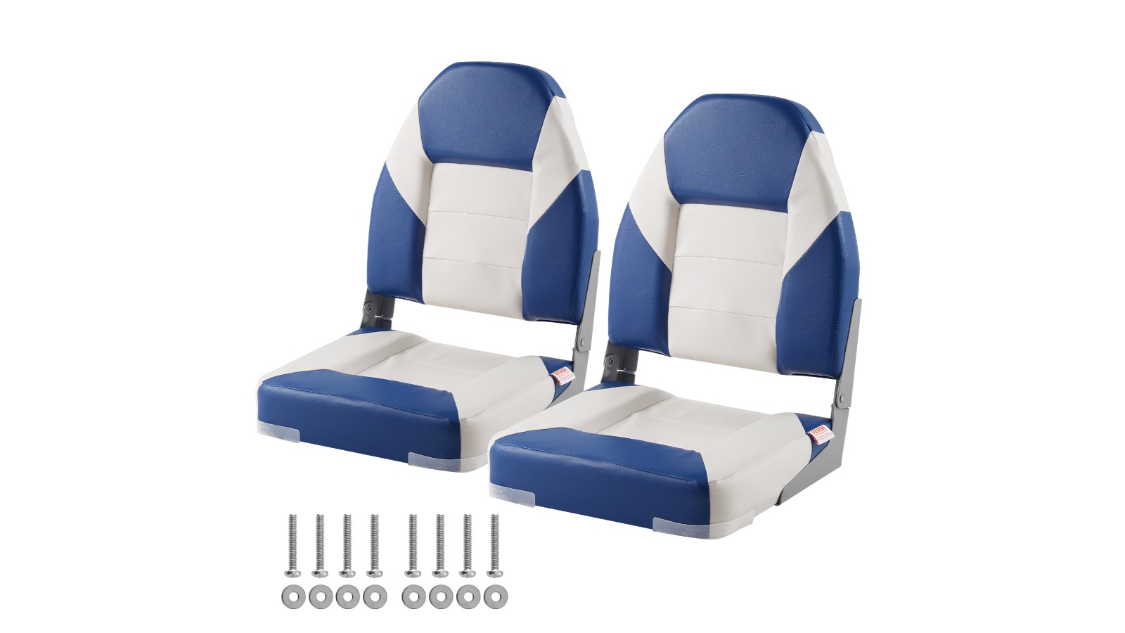 Vevor Pack of 2 High Back Folding Boat Seat