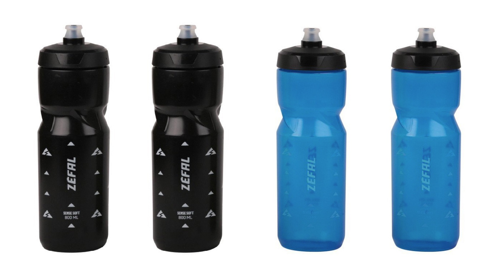 Zefal 2 Piece Sense Soft 80 Bike Water Drink Bottle