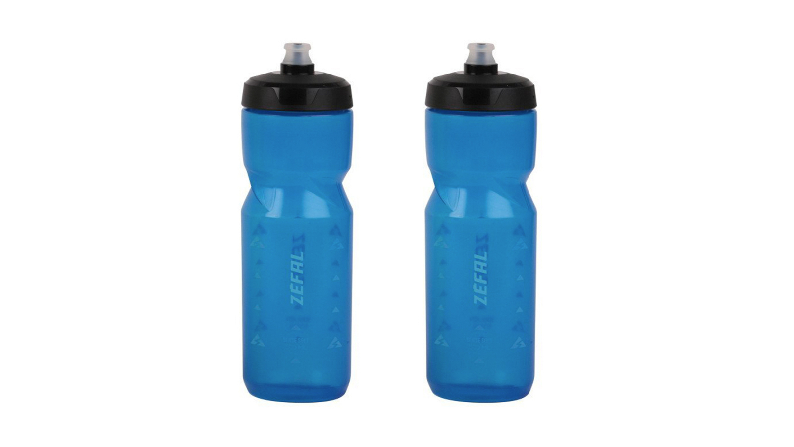 Zefal 2 Piece Sense Soft 80 Bike Water Drink Bottle - Blue