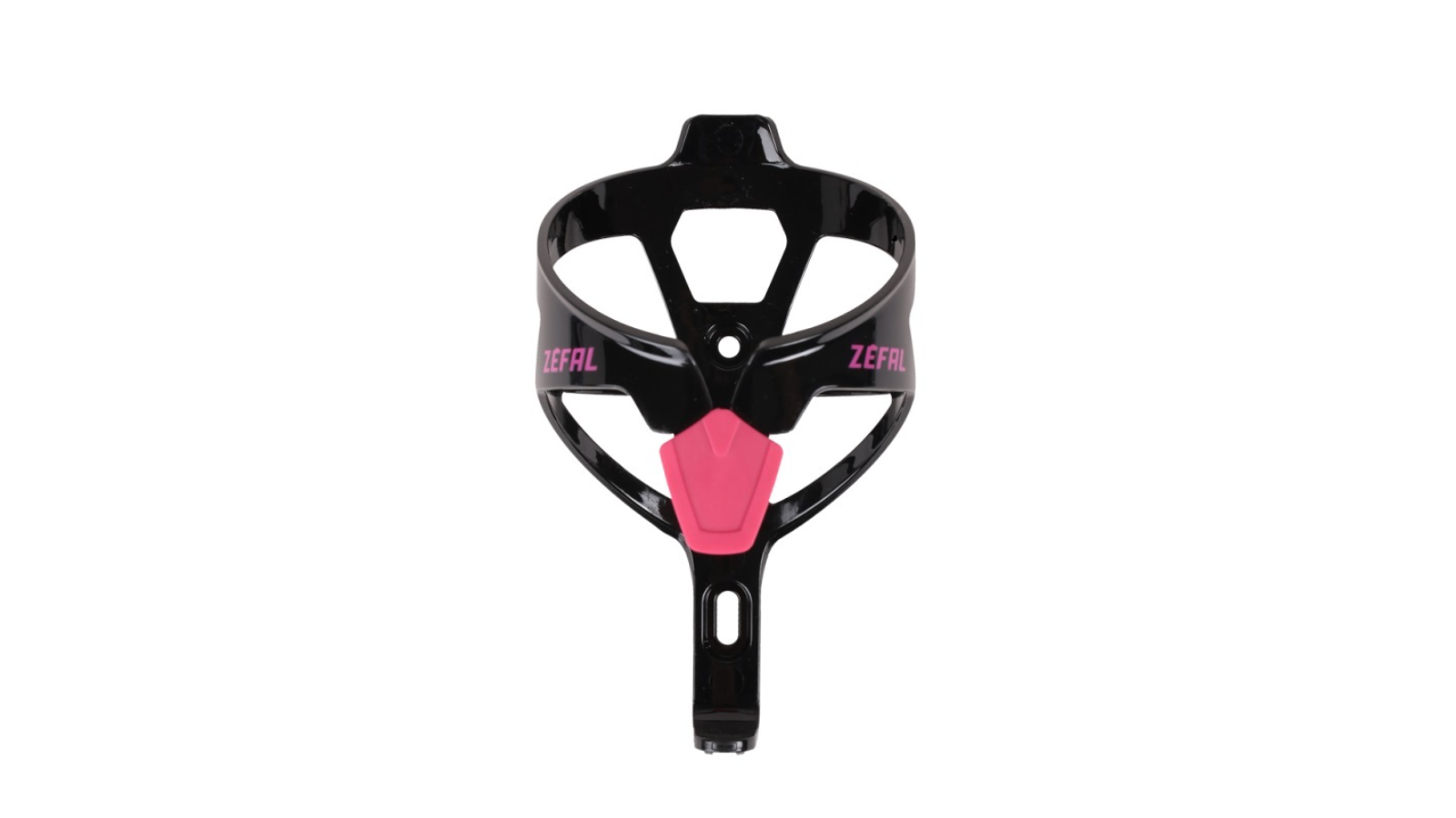 Zefal A2 Pulse Universal Frame Bicycle Drink Bottle Carbon Cage Holder - Black/Pink
