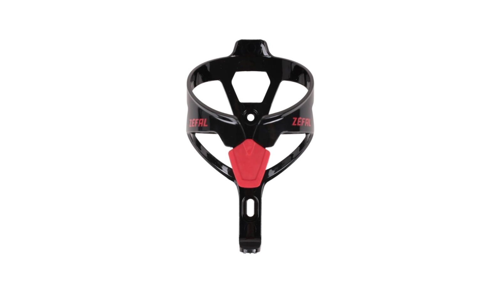 Zefal A2 Pulse Universal Frame Bicycle Drink Bottle Carbon Cage Holder - Black/Red