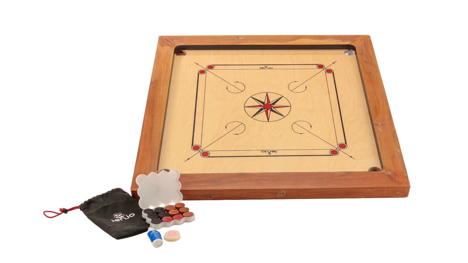 Jenjo Carrom Championship Set