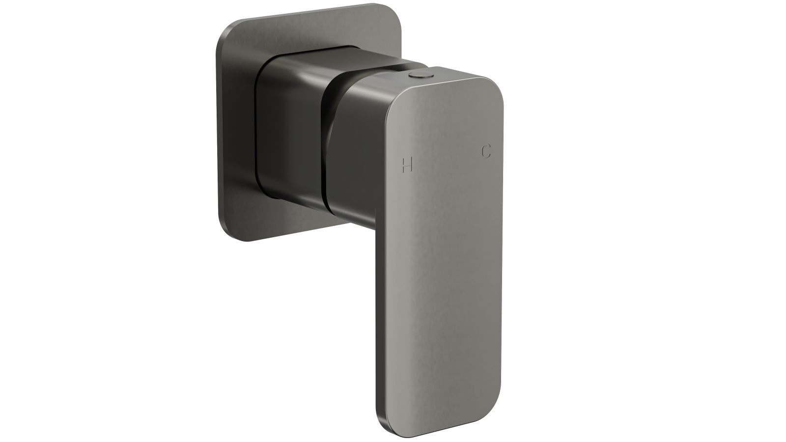 Linsol Zia Wall Mixer - Gunmetal