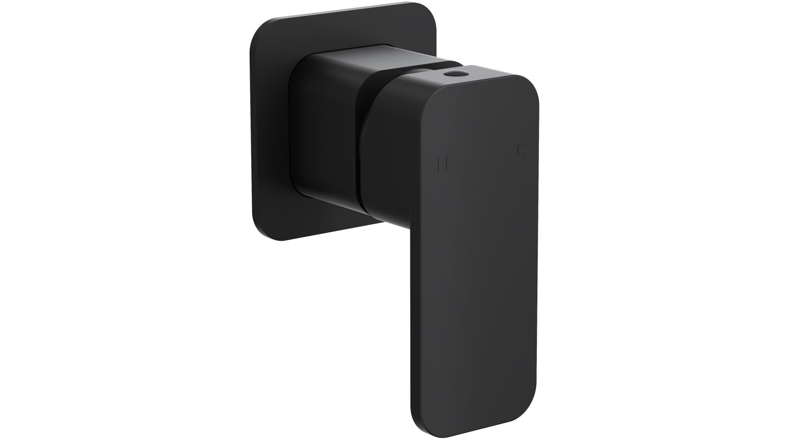 Linsol Zia Wall Mixer - Matte Black