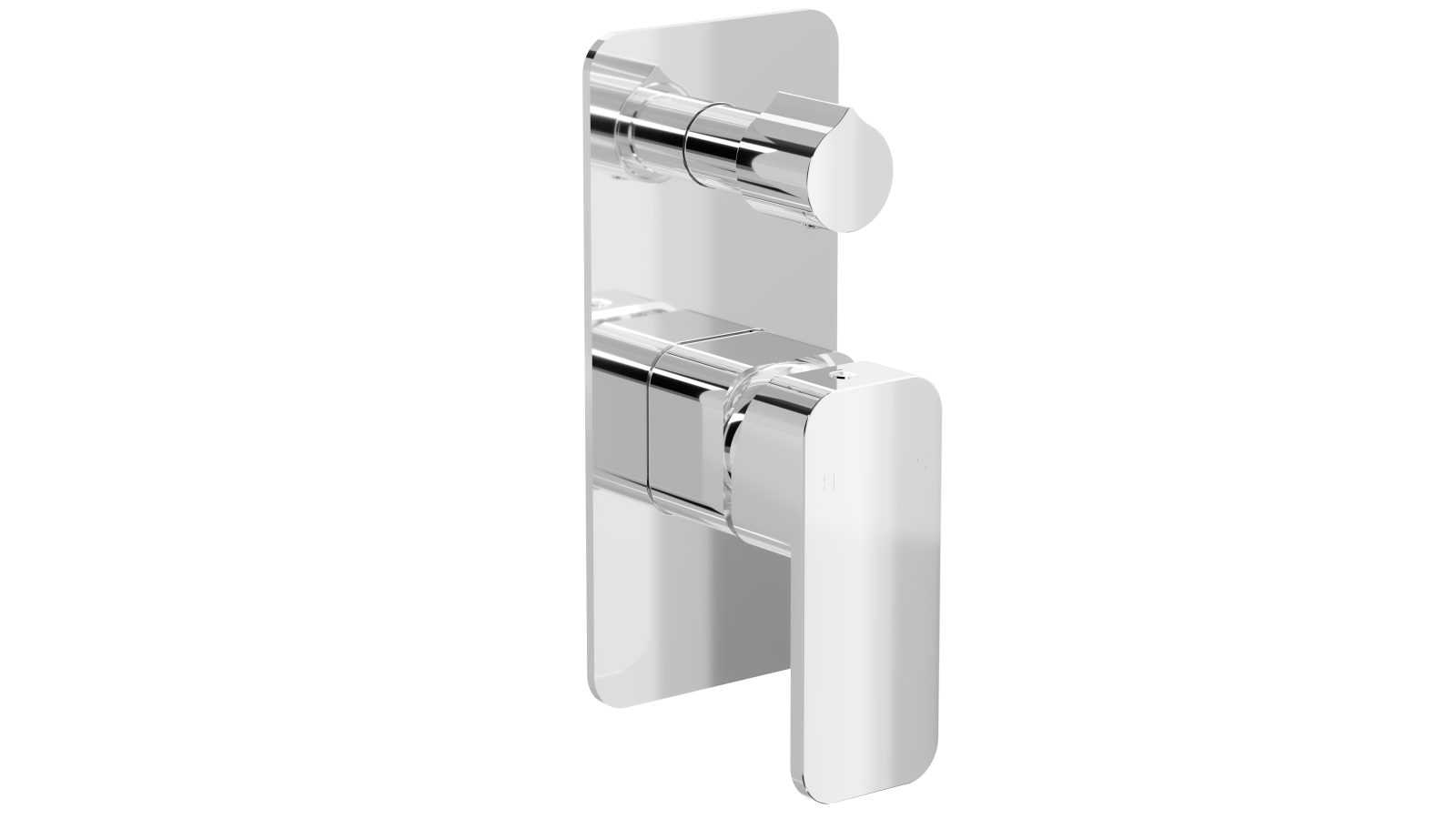 Linsol Zia Wall Mixer with Divertor - Chrome