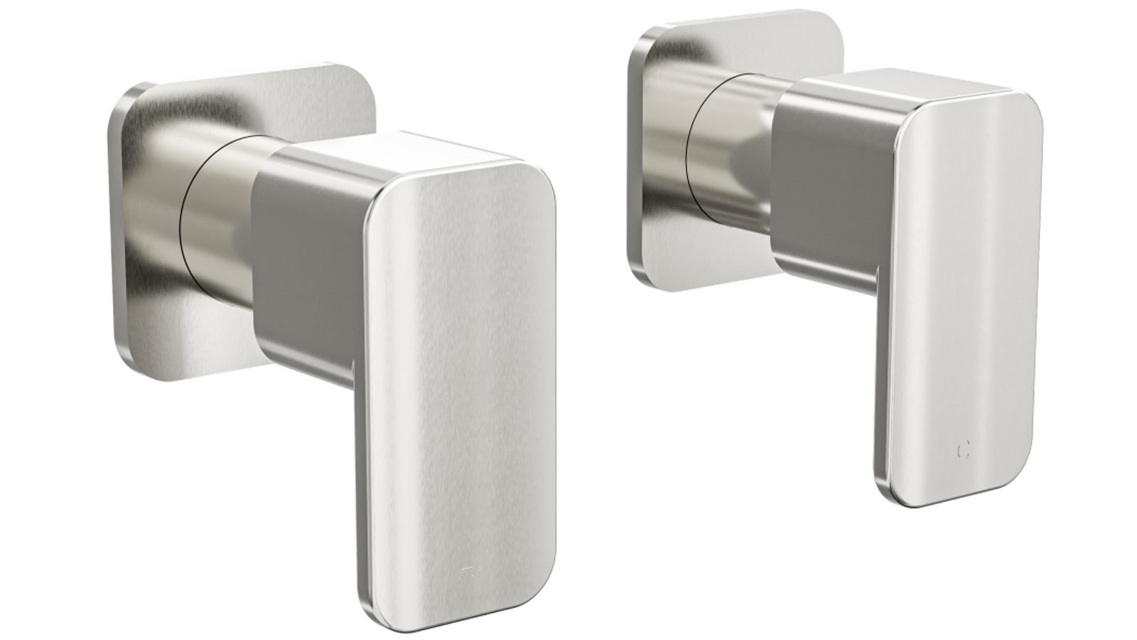 Linsol Zia Wall Top Assemblies - Brushed Nickel