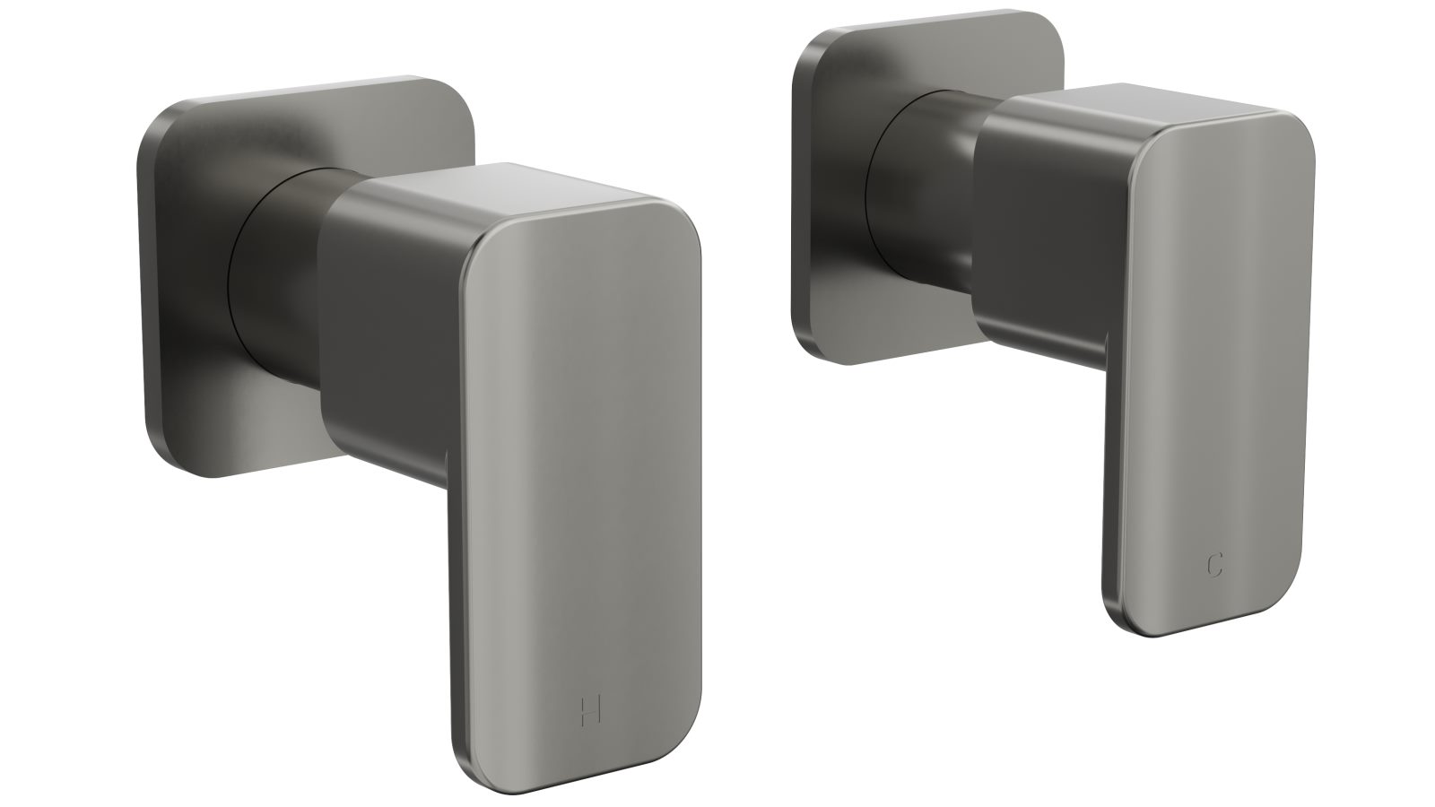 Linsol Zia Wall Top Assemblies - Gunmetal