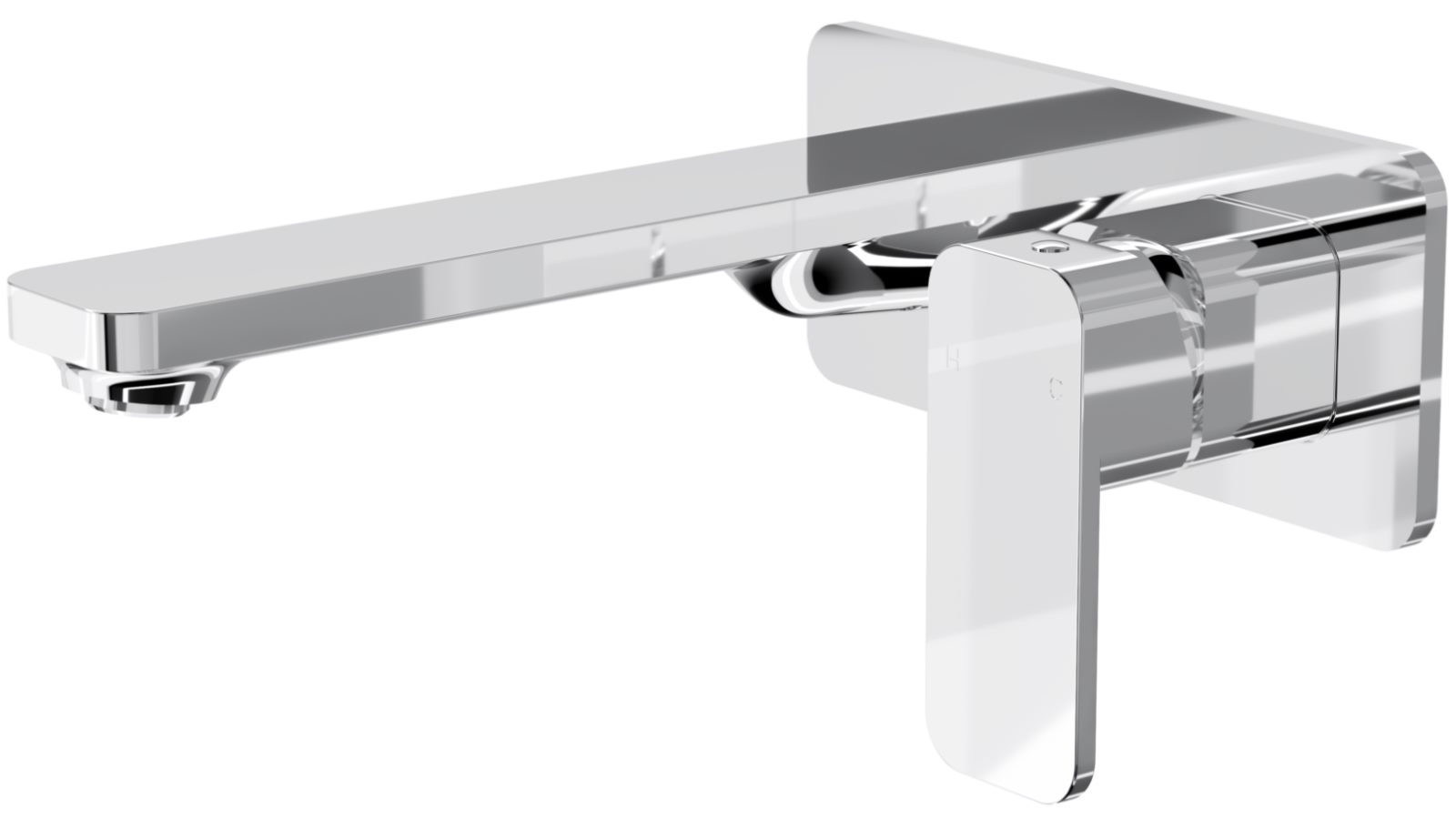 Linsol Zia Wall Basin/Bath Mixer - Chrome