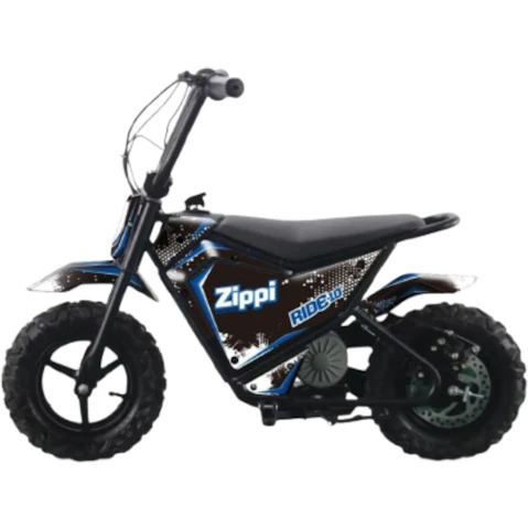 Zippi Electric Ride 10 Kids E-bike - Blue
