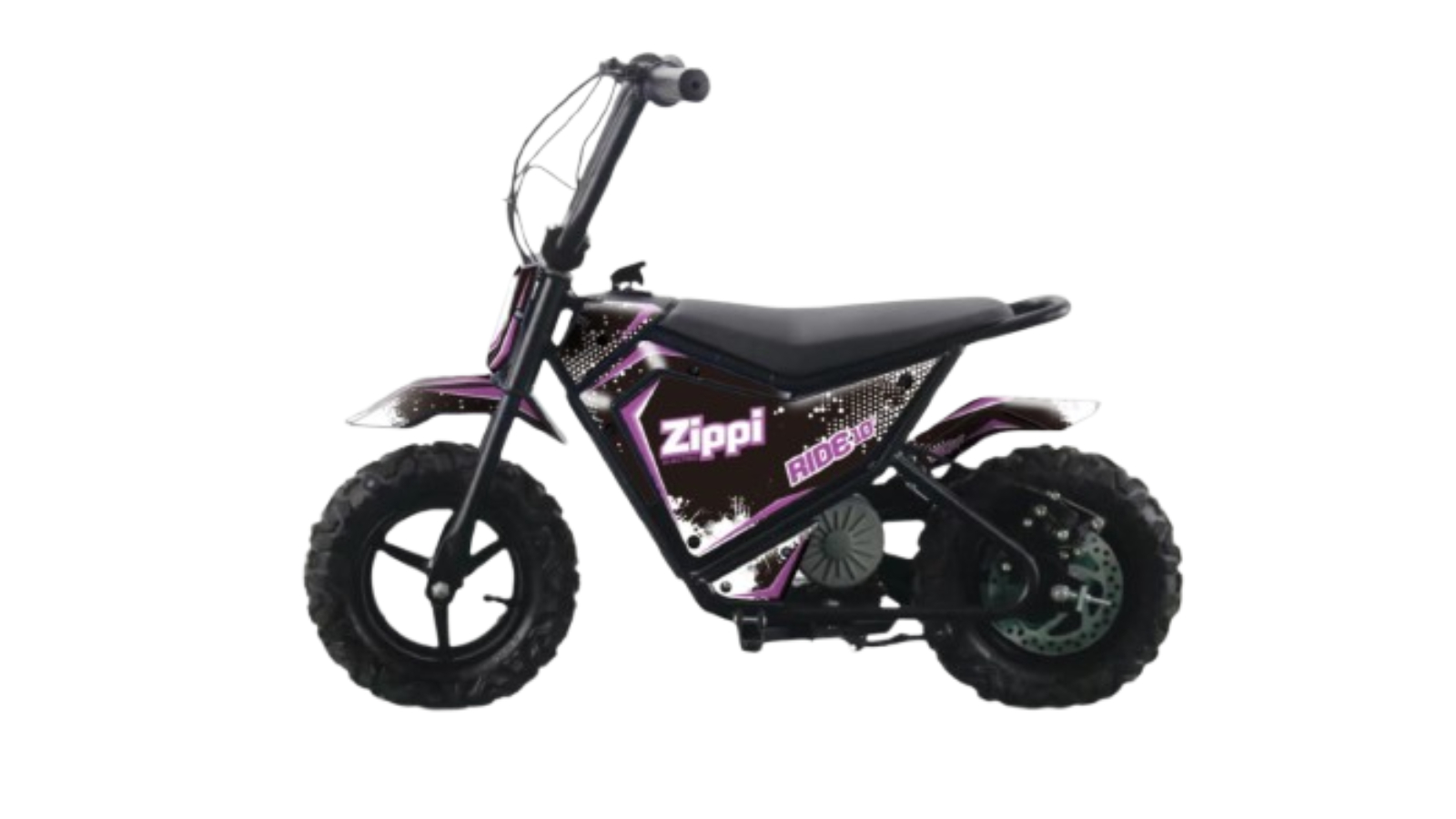 Zippi Electric Ride 10 Kids E-bike - Purple