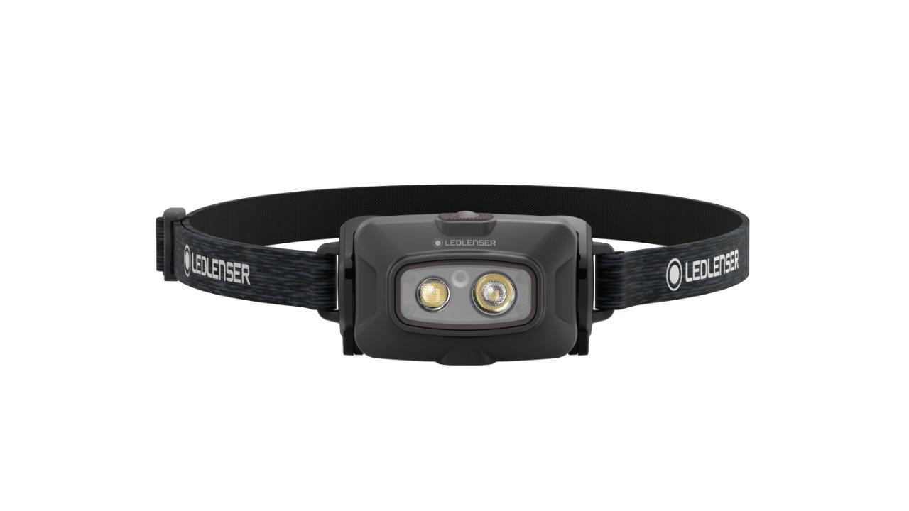LedLenser HF4R Signature 600lm Rechargeable IP68 Flood and Spot Beam RGB Headlamp - Black