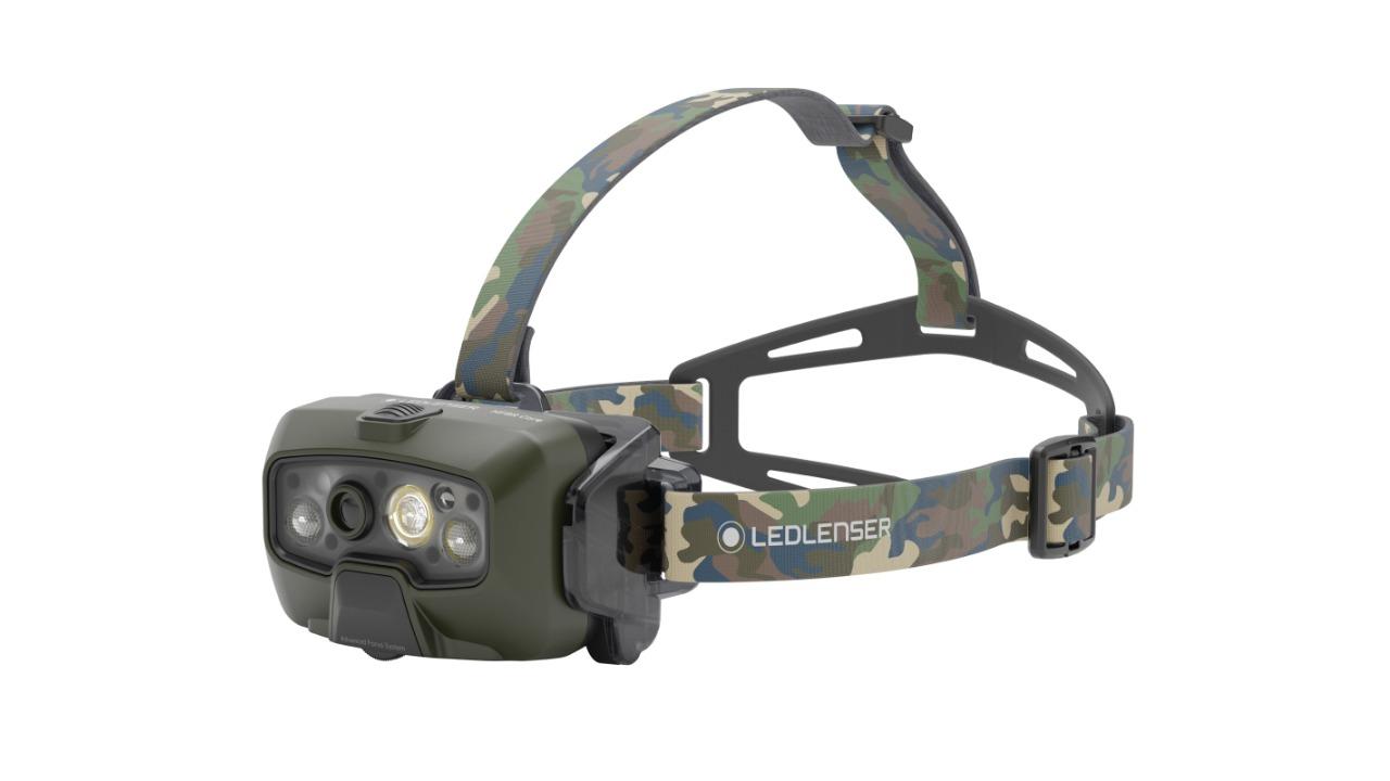 LedLenser HF8R Core 1600lm Rechargeable IP68 RGB Headlamp - Camo