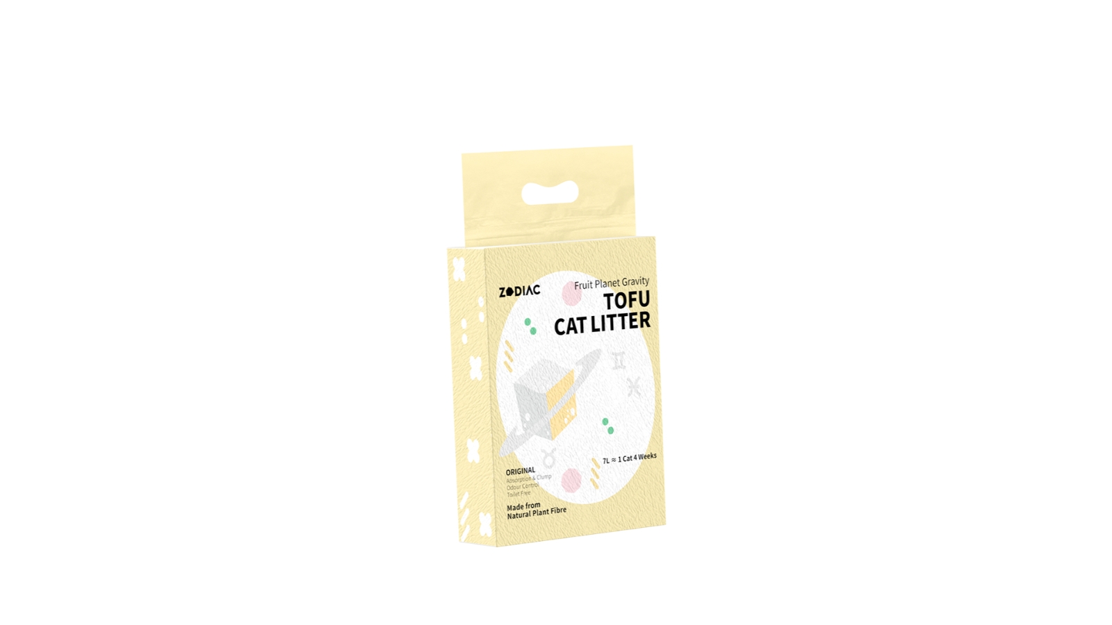 Zodiac Fruity Tofu Cat Litter 7 Liters Original Harvey Norman