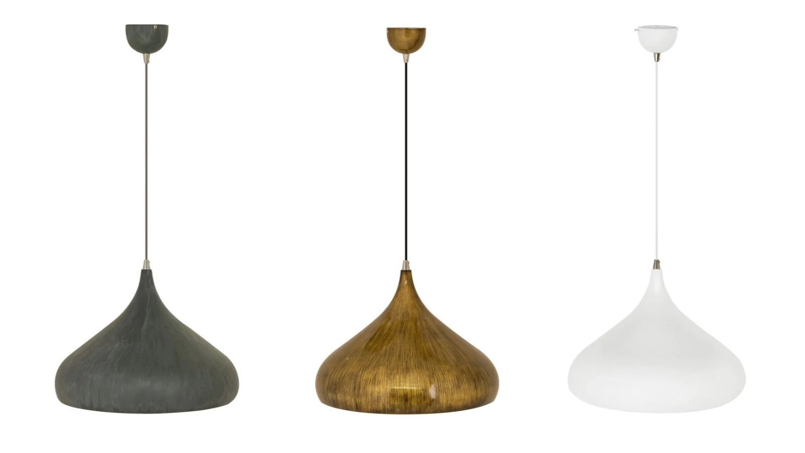 Sylvania Lighting Elegant Metal Dome Pendant Light Lamp