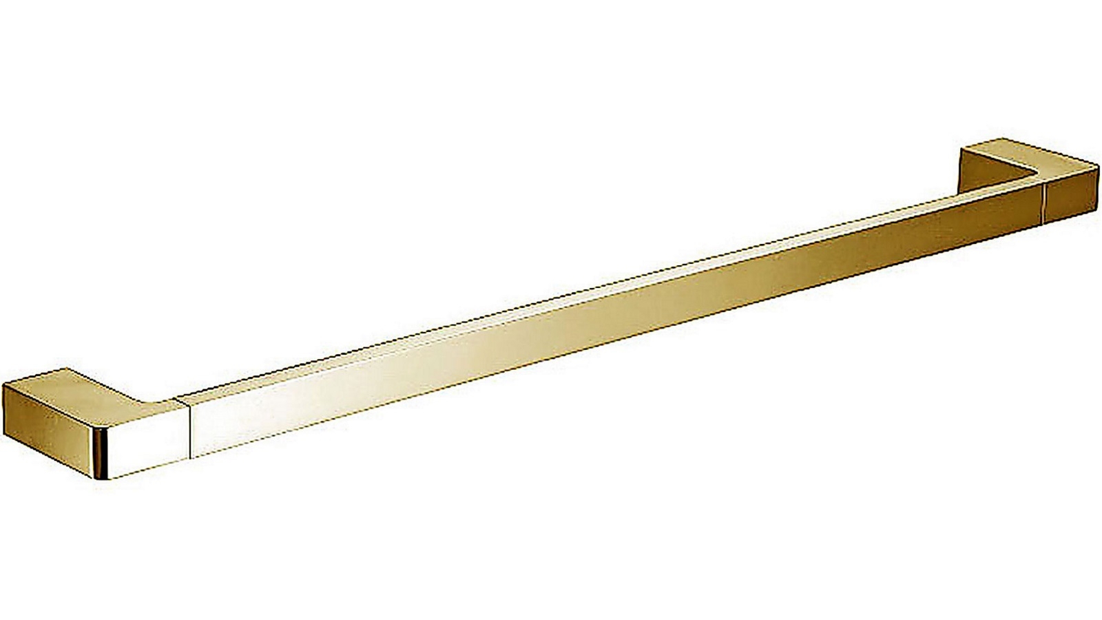 Arcisan Zara 80cm Towel Rail - Brushed Brass