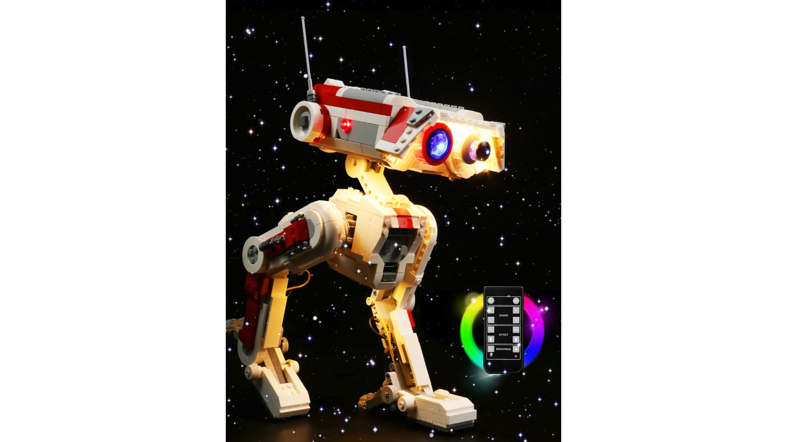 Brick Shine Light Kit for Lego BD-1 75335 Remote Version
