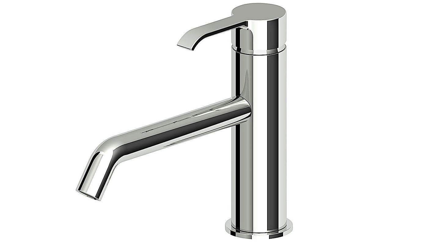 Zucchetti Sup Basin Mixer with Extended Spout - Chrome