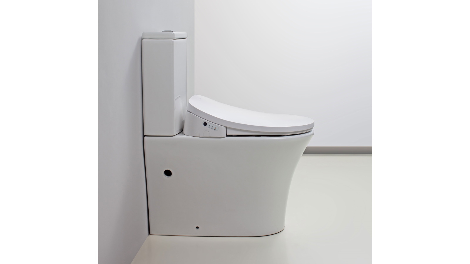 Bravat Elf.T DShape Intelligent Bidet Seat with Remote Control Harvey Norman