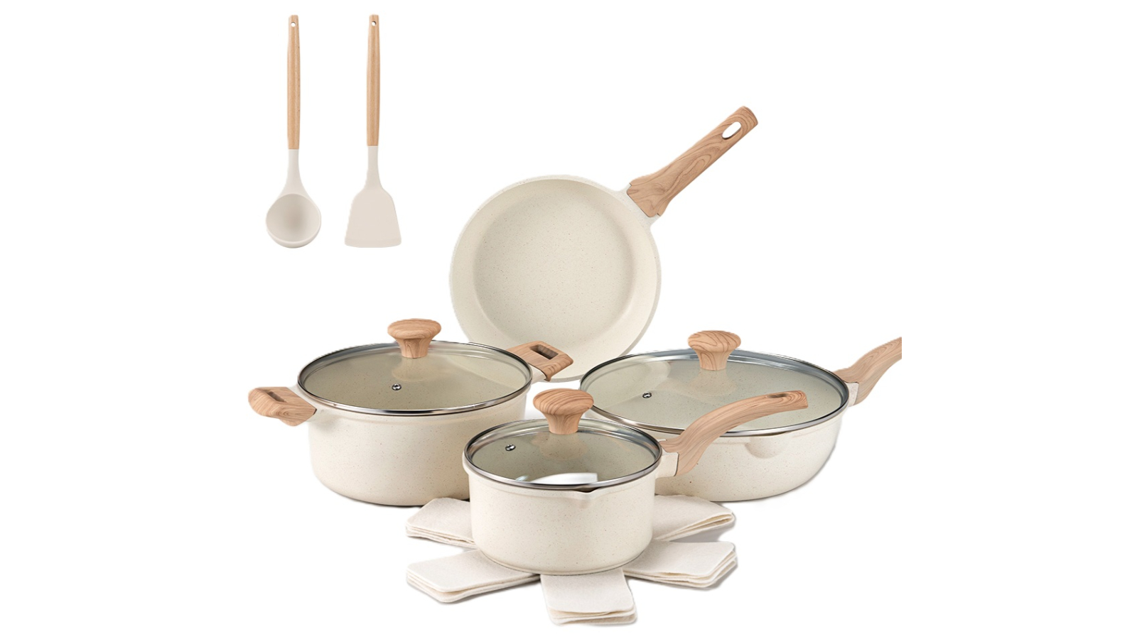 Zuni 13 Piece Non-Stick Pot and Pan Cookware Set
