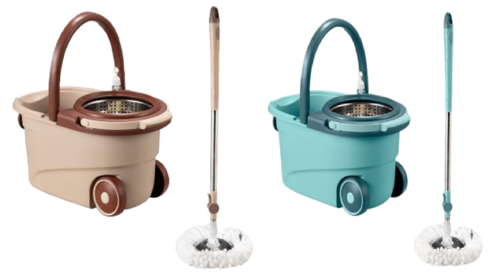 Zuni Spin Floor Mop Bucket Set