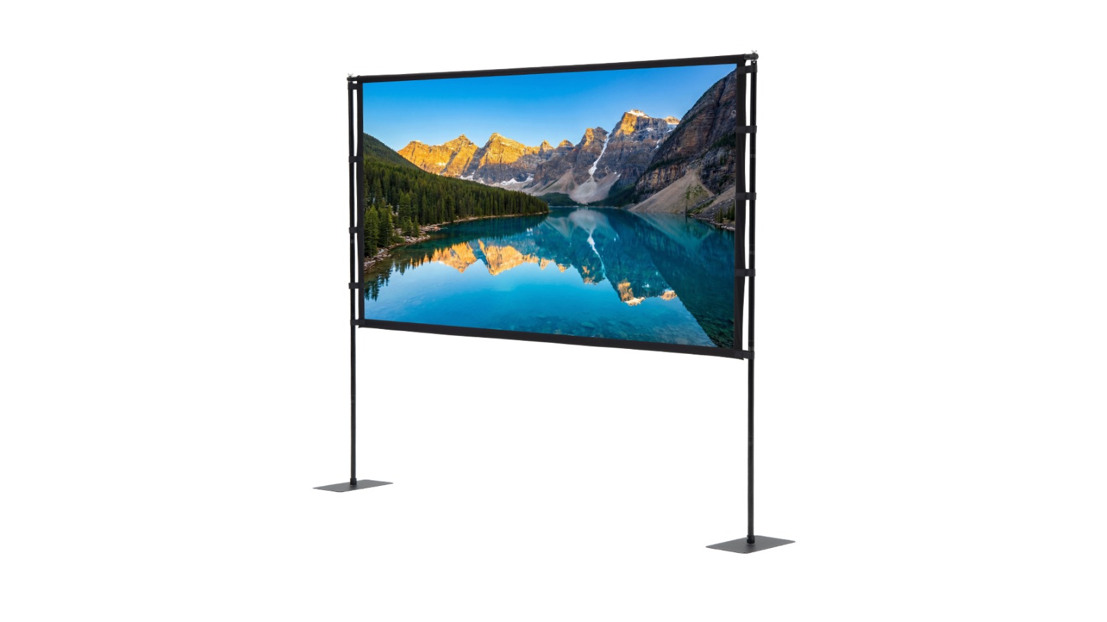 Zuni 100-inch Projection Screen with Base