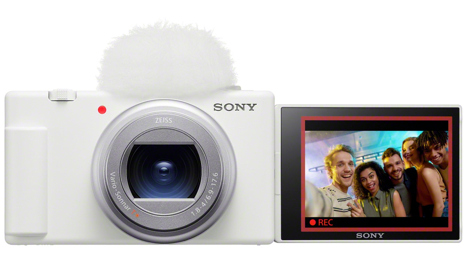 Sony ZV-1 II Vlog Camera - White | Harvey Norman