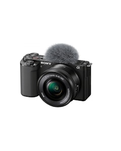 Sony Alpha ZV-E10 Mirrorless Camera with 16-50mm Lens Kit - Black