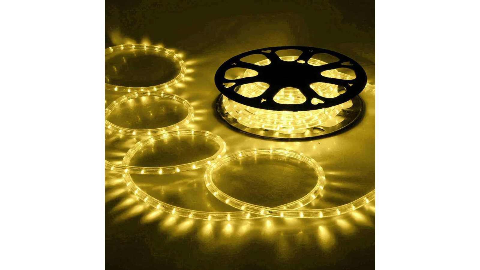 Animated Led Ribbon GearZen 30metre Animated Christmas Decoration LED Rope Light - Warm ...