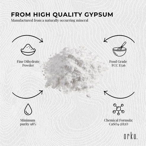 Sulphate Gypsum Powder