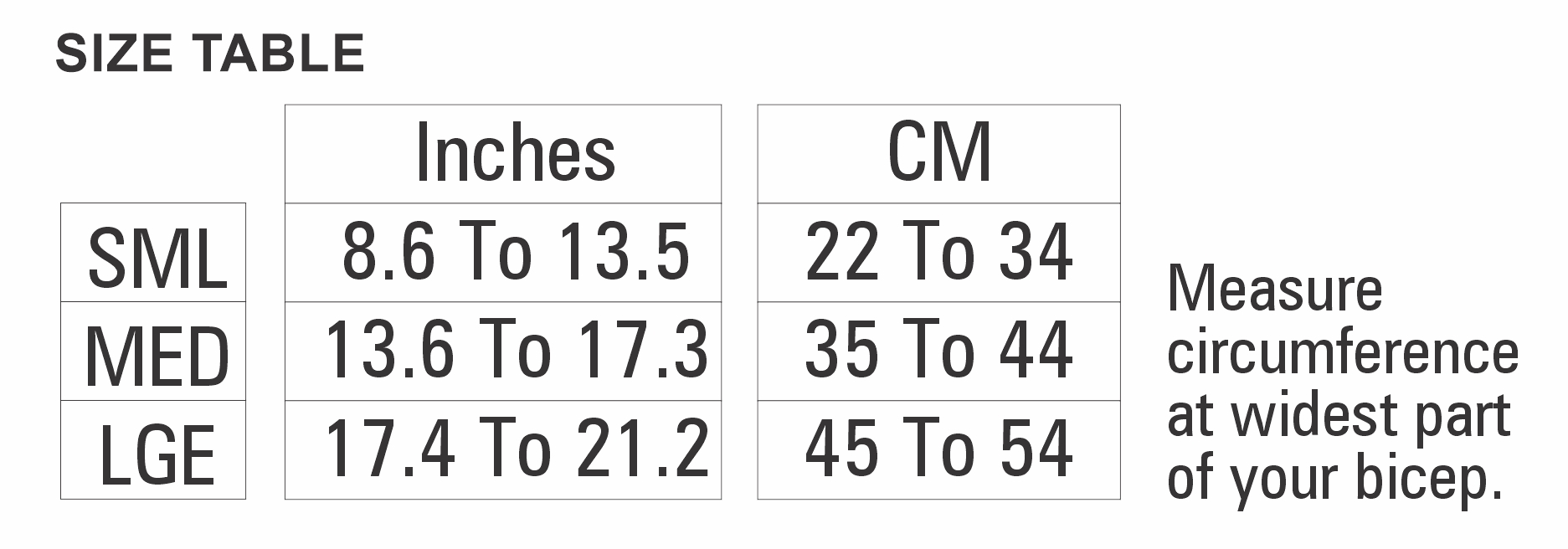 Size Guide