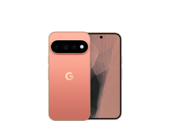 Google Pixel 11 Pro XL in Hibiscus pink showing front display and camera bar 