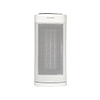 Modern white ceramic tower heater with mesh heating surface
