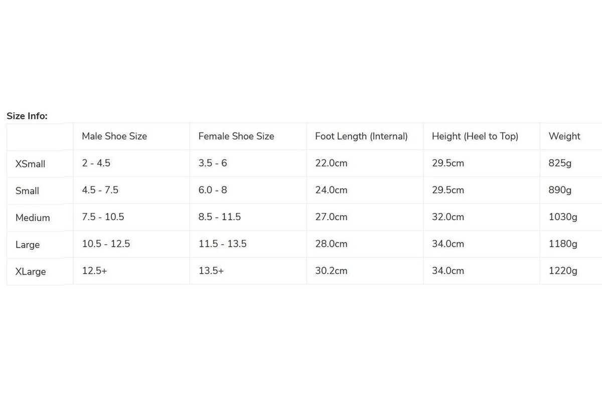 Size Guide