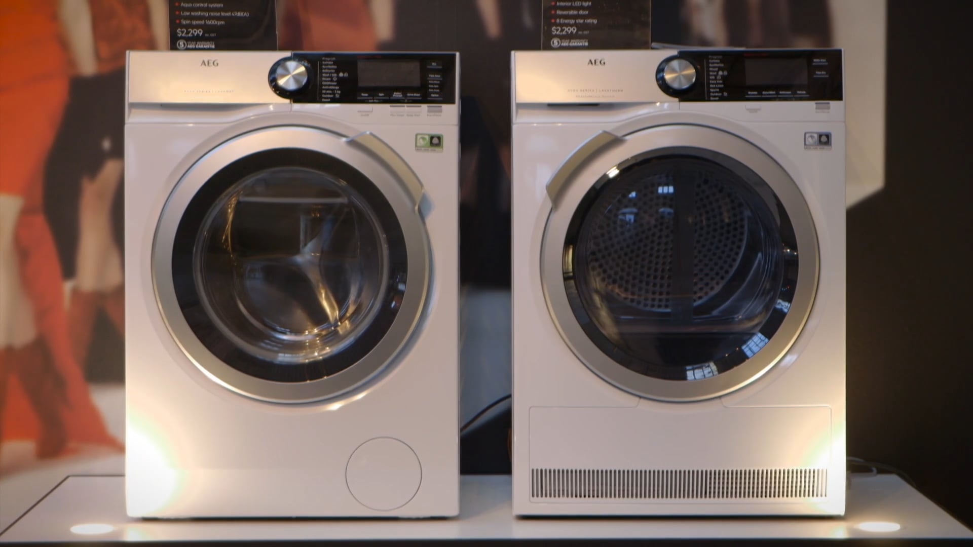 AEG LAUNDRY APPLIANCES