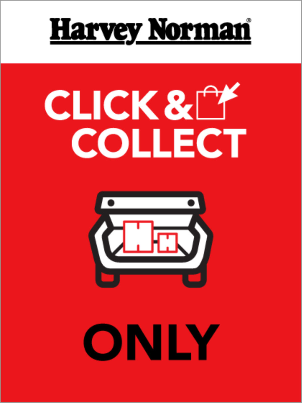 Harvey Norman Contactless Click & Collect process