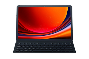 Samsung Galaxy Tab S9 Book Cover Keyboard Slim - Black