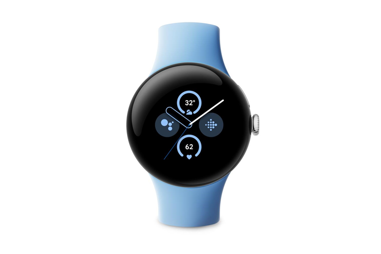 Google Pixel Watch 2 LTE - Polished Silver | Harvey Norman