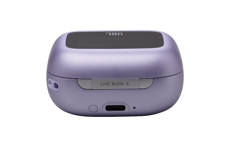 JBL Live Buds 3 True Wireless ANC Earbuds with Screen - Purple