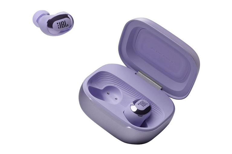 JBL Live Buds 3 True Wireless ANC Earbuds with Screen - Purple