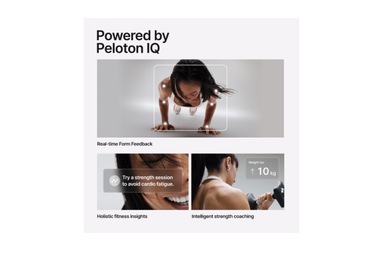  Powered by Peloton IQ 