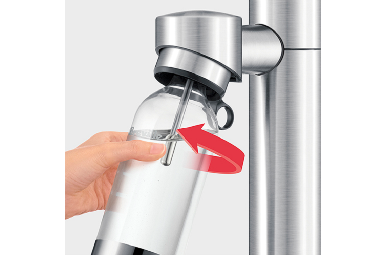  Effortless Twist & Lock System for Quick Carbonation 