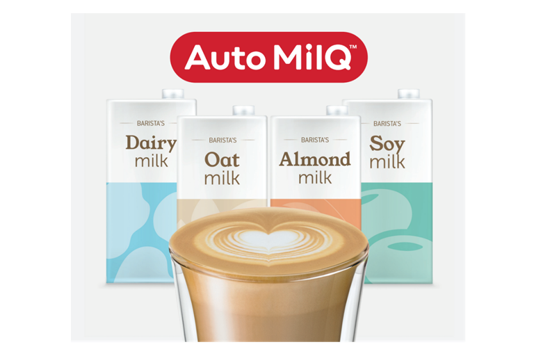  AUTO MILQ™ HANDS-FREE MICROFOAM WITH ALTERNATIVE MILK SETTINGS 