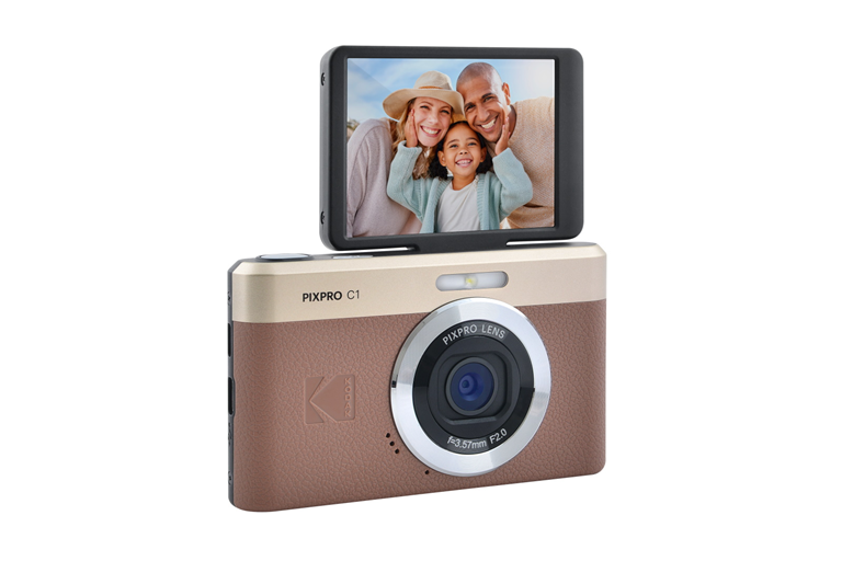 Kodak Pixpro C1 Digital Camera - Brown | Harvey Norman