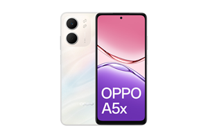 OPPO A5x 128GB - Laser White | Harvey Norman
