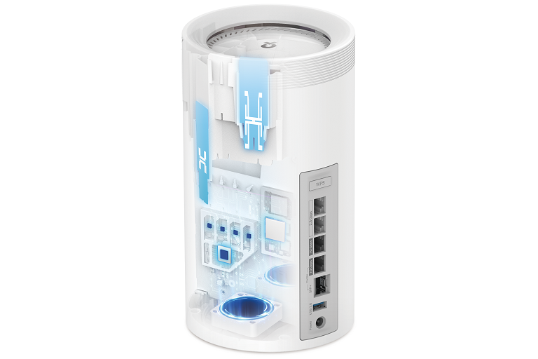 TP-Link Deco BE22000 Tri-Band Whole Home Multi-Gig Mesh Wi-Fi 7