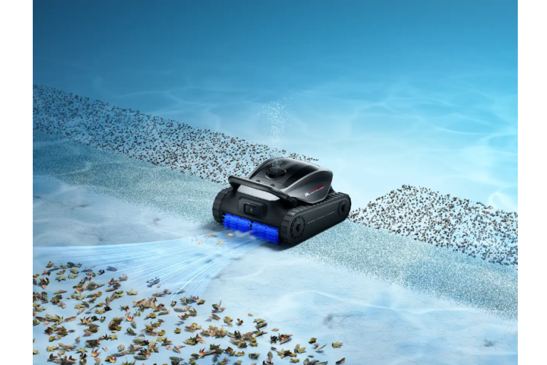  22,700LPH Suction Effortlessly Sweeps Away All Debris 