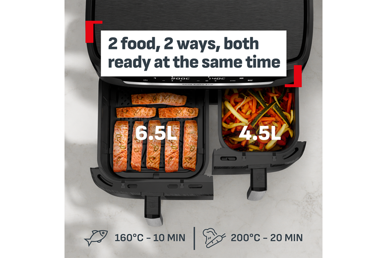  Dual Cooking Zone 