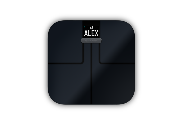Garmin Index S2 Smart Scale - Black | Harvey Norman