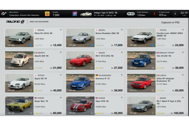  Impressive Car Selection 